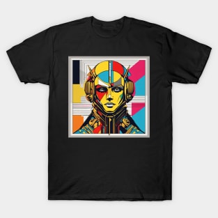 Vibrant Poster Design with Eye-Catching Graphics T-Shirt